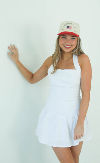 me in my heart mini dress - white