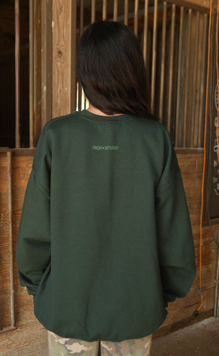 friday + saturday: thankful sweatshirt