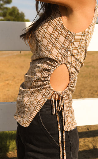 off the grid one shoulder top