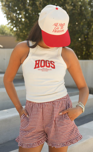 charlie southern: all hogs go to heaven trucker hat