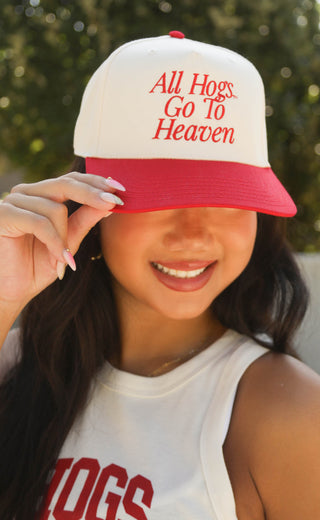 charlie southern: all hogs go to heaven trucker hat