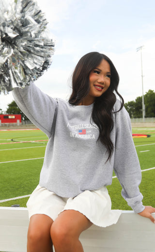 charlie southern: football season in america sweatshirt