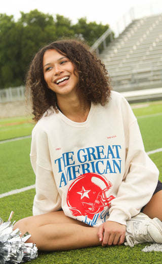 charlie southern: great american football game sweatshirt