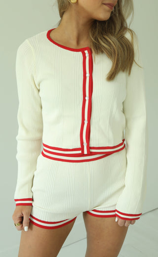 fine line knit set
