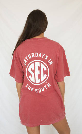 charlie southern: saturdays in the south SEC tee