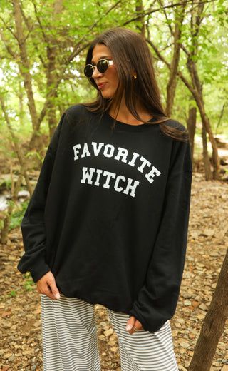 friday + saturday: favorite witch sweatshirt