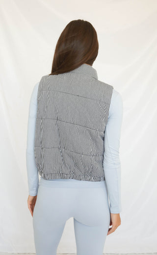 my beating heart puffer vest