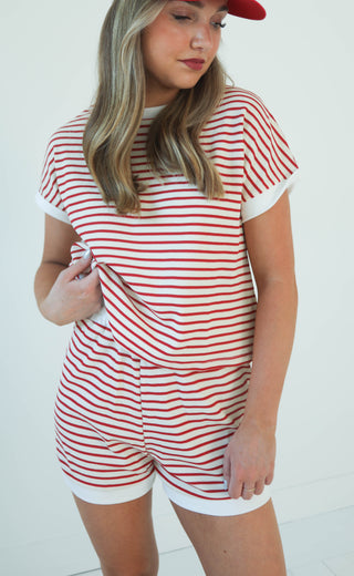 let you walk away striped set