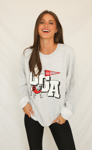 charlie southern: ga pennant sweatshirt