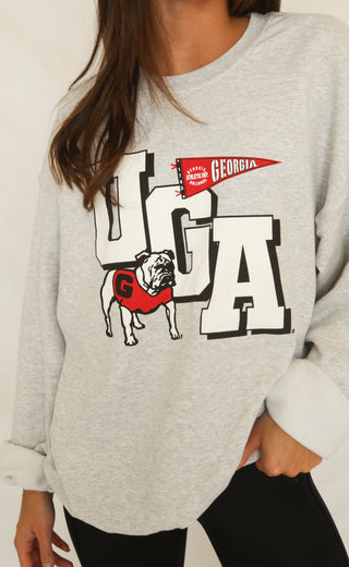 charlie southern: ga pennant sweatshirt