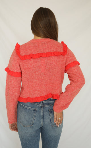 ruffle and ready sweater