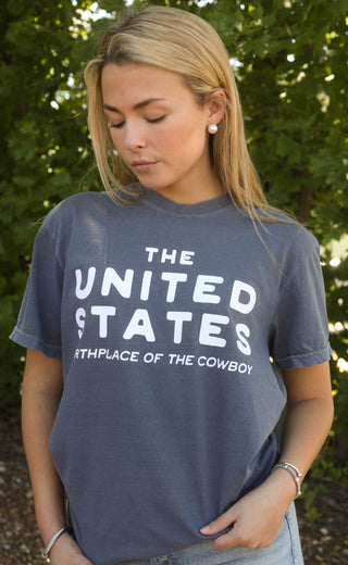 friday + saturday: birthplace of the cowboy tee