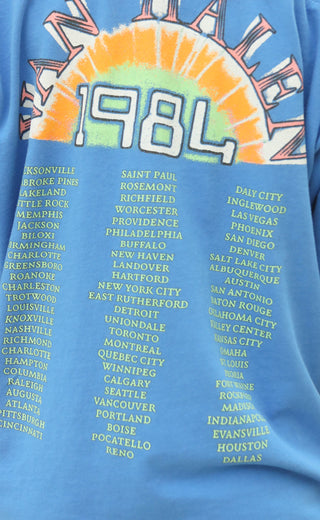 daydreamer: van halen 1984 oversized jersey