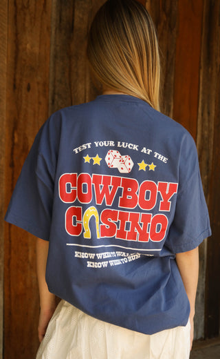 charlie southern: cowboy casino t shirt