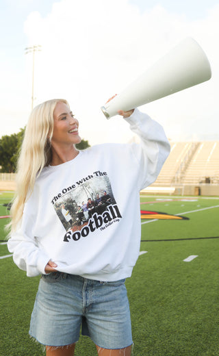 charlie southern: the one with the football sweatshirt