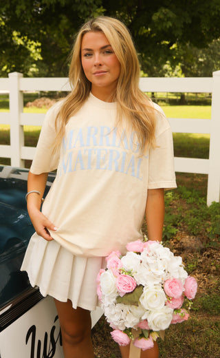 friday + saturday: marriage material tee