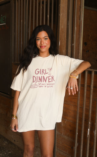 friday + saturday: girl dinner (most important meal) t shirt