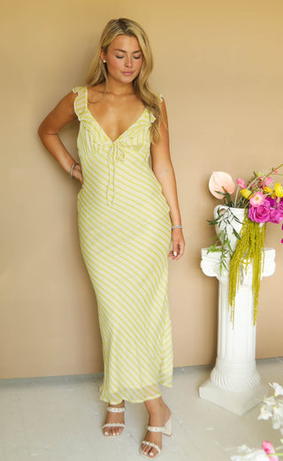 lime after lime midi dress