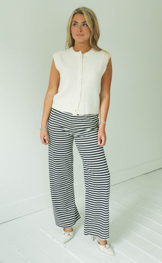 stripe right pants