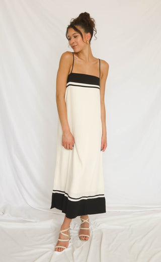 split decision midi dress