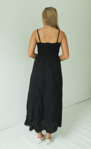 z supply: dani embroidered midi dress