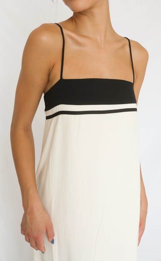 split decision midi dress