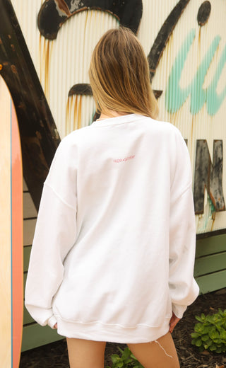 friday + saturday: going places sweatshirt