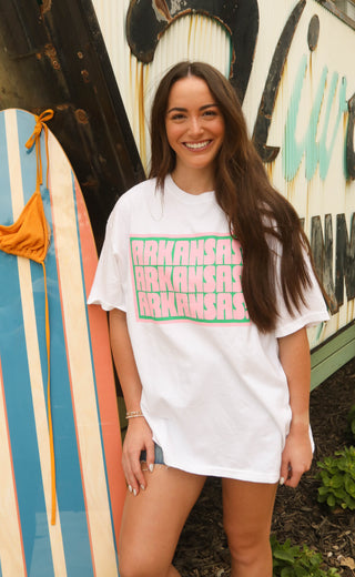 friday + saturday: arkansas! t shirt