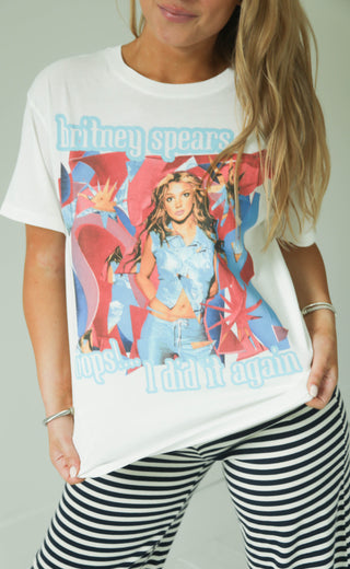 daydreamer: britney spears oops i did it again boyfriend tee