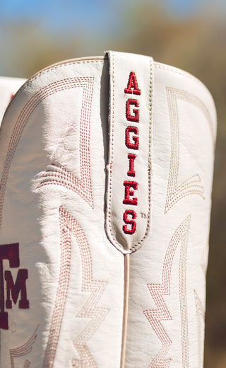texas a&m aggies leather gameday boots