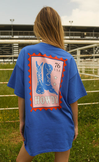 charlie southern: howdy stamp tee