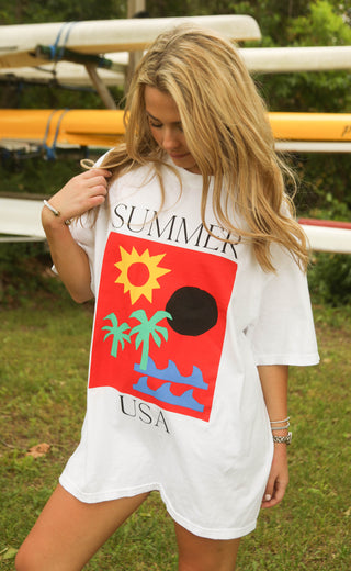 friday + saturday: summer usa tee