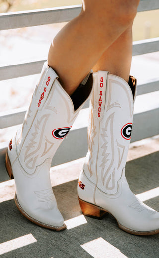 georgia bulldogs leather gameday boots