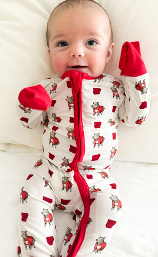 arkansas wild boar unisex kids pajamas