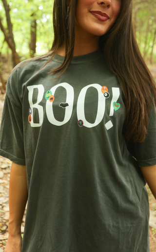 charlie southern: boo stickers tee