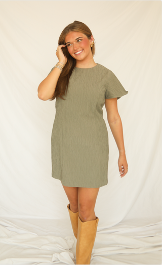 that's how we do it mini dress
