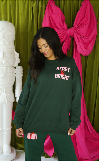 charlie southern: merry and bright sweatshirt