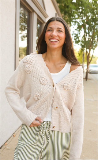 fall garden cardigan