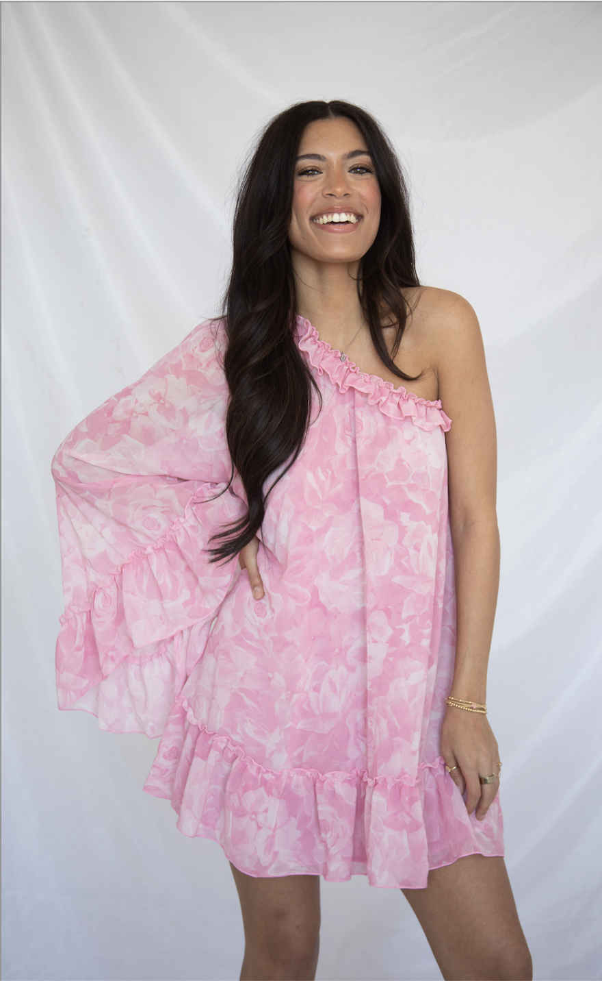 Show Me Your Mumu Wonder Mini Dress, Pink, S - Women's Dresses