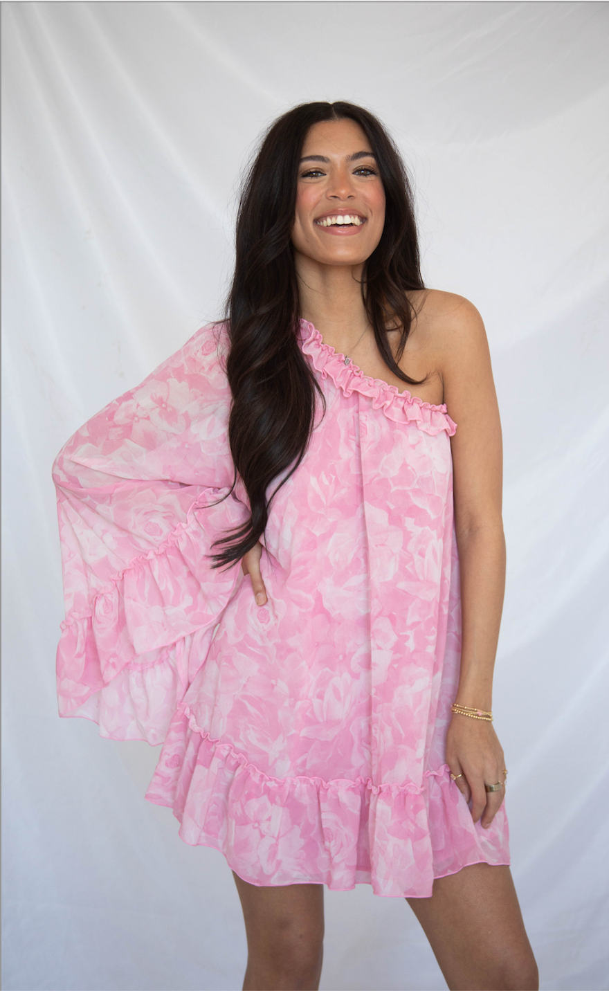 Show Me Your Mumu Wonder Mini Dress, Pink, S - Women's Dresses