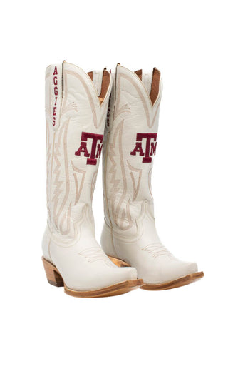 texas a&m aggies leather gameday boots