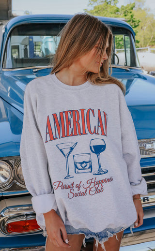 charlie southern: american pursuit of happiness sweatshirt