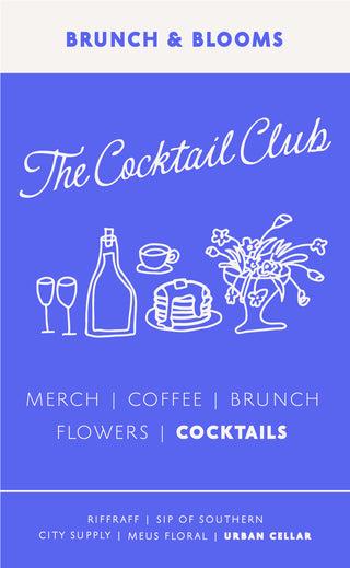 brunch and blooms event - the cocktail club