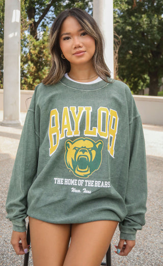 charlie southern: baylor mascot corded sweatshirt