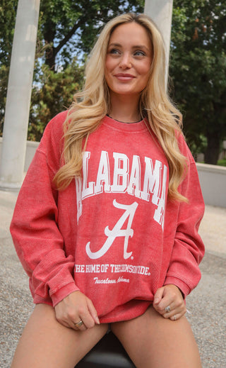 charlie southern: bama mascot corded sweatshirt