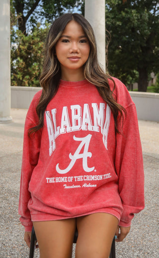 charlie southern: bama mascot corded sweatshirt