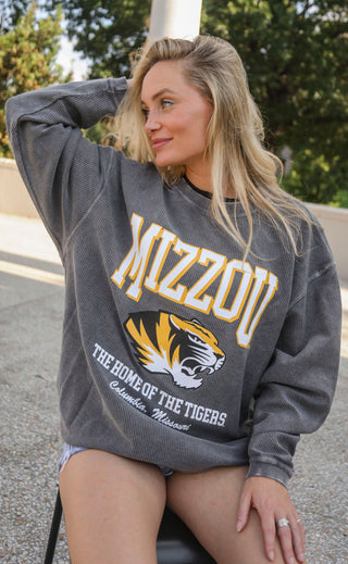 charlie southern: mizzou mascot corded sweatshirt
