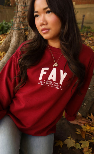 charlie southern: tiny fay sweatshirt