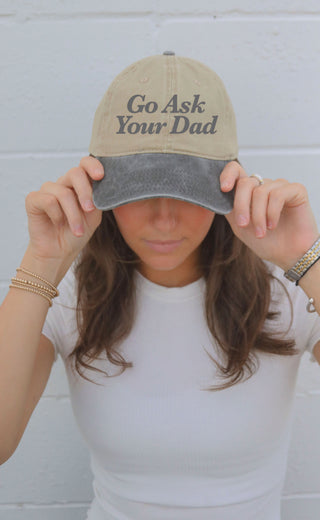 friday + saturday: go ask your dad hat
