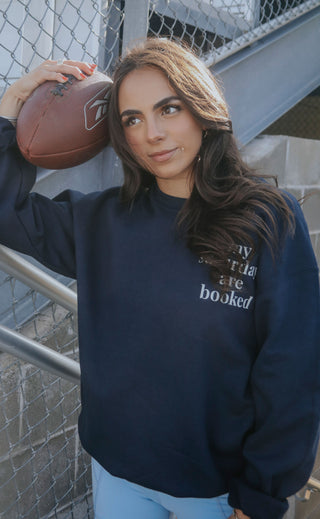 charlie southern: saturday tailgating club sweatshirt - navy